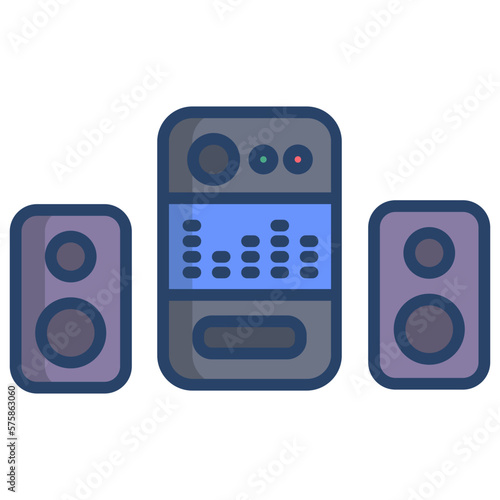 Home theatre icons