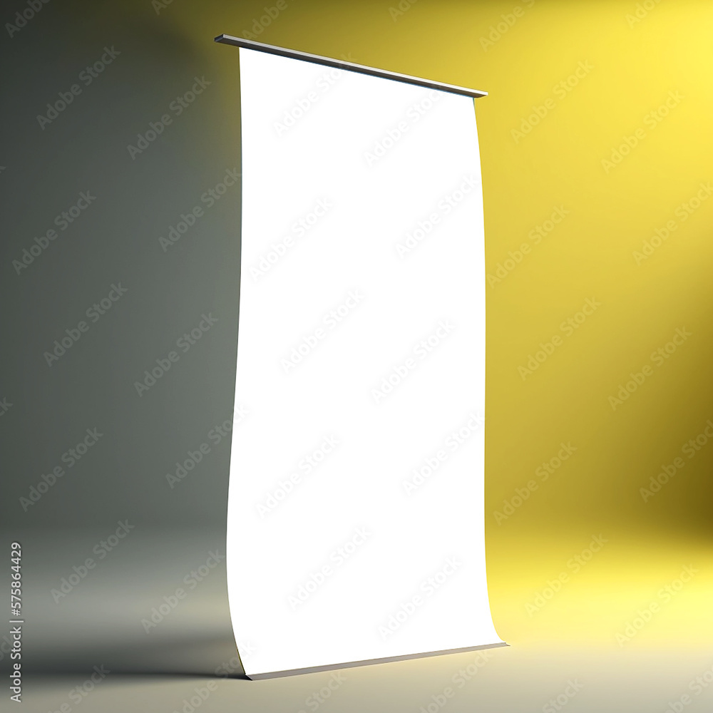large banner mockups in front view large banner mockups in front view