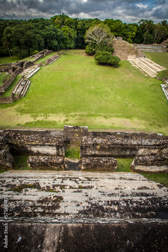 The ruins of Altun-Ha, Belize photo