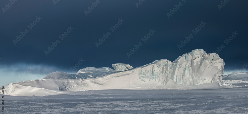 An iceberg in the Ross Sea, Antarctica. An iceberg in the Ross Sea, Antarctica.