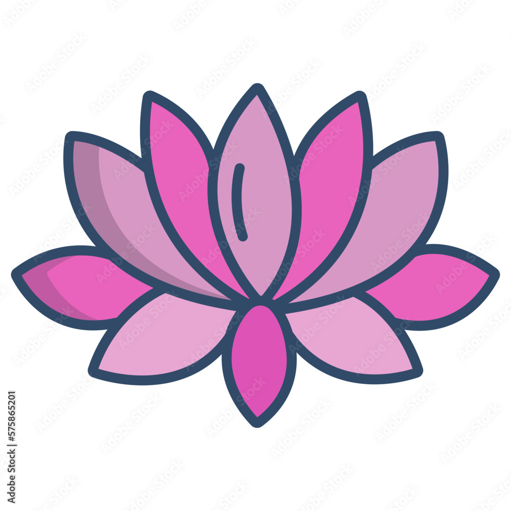 Obraz premium Lotus icon