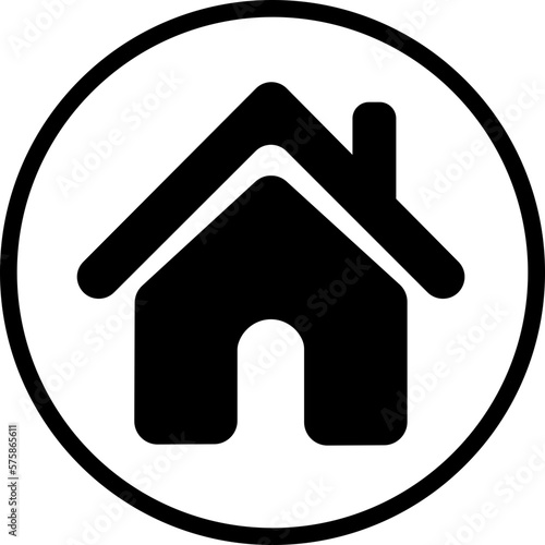 Simple Home Address Icon