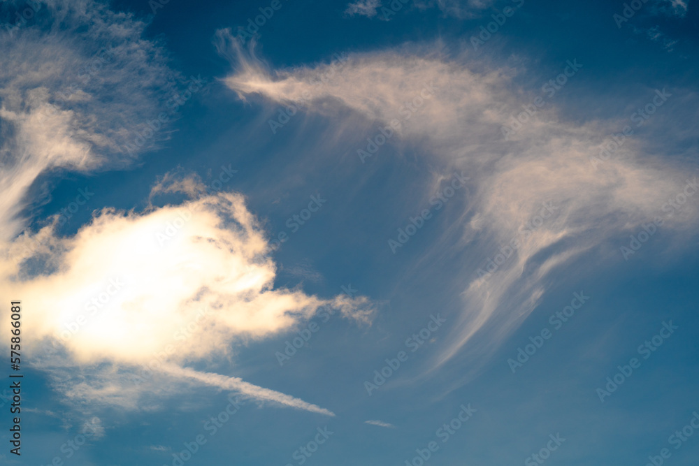 clouds and blue sunny sky, white clouds over blue sky, Aerial view, nature blue sky white cleat weather. clouds and blue sunny sky, white clouds over blue sky, Aerial view, nature blue sky white cleat weather.