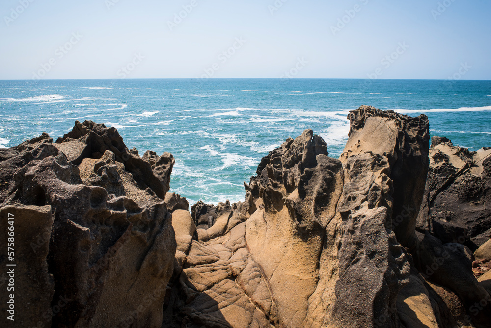 Rock formation in Salt Point State Park California, USA Rock formation in Salt Point State Park California, USA