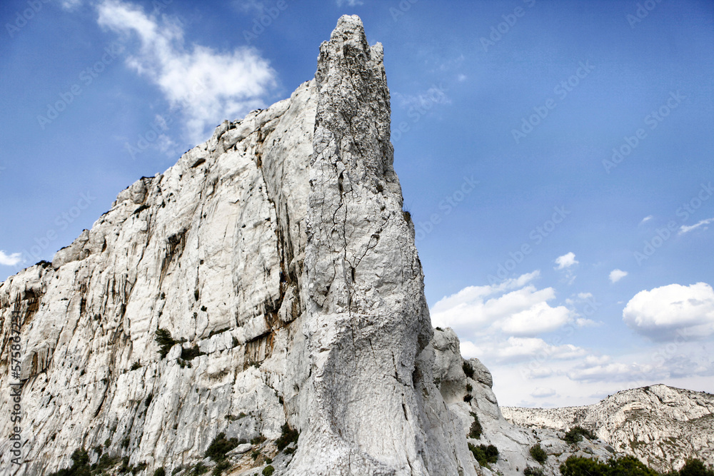 The Calanque De Callelongue In Marseille, France The Calanque De Callelongue In Marseille, France