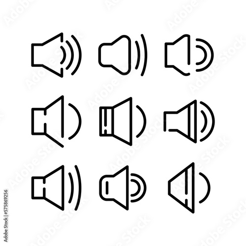 volume icon or logo isolated sign symbol vector illustration - high quality black style vector icons
