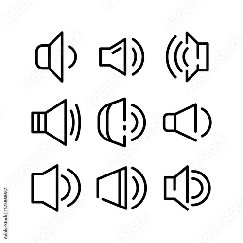 volume icon or logo isolated sign symbol vector illustration - high quality black style vector icons
