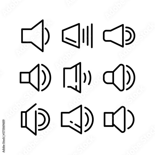 volume icon or logo isolated sign symbol vector illustration - high quality black style vector icons
