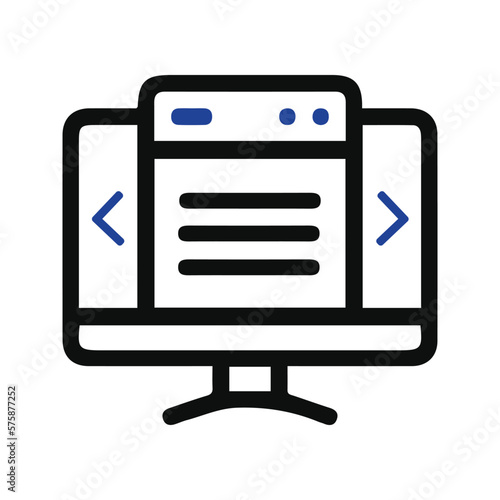 online article writing icon