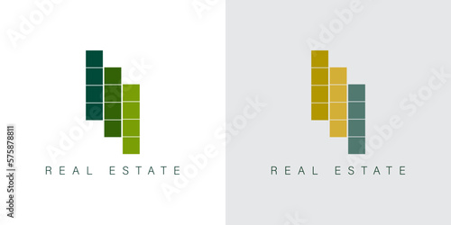 Real Estate Building Logo Template