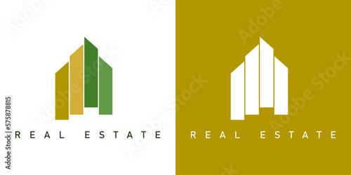 Real Estate Building Logo Template