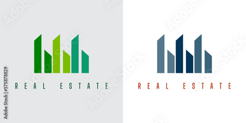 real estate creative sample logo vector illustration. can be used for businesses, companies and More