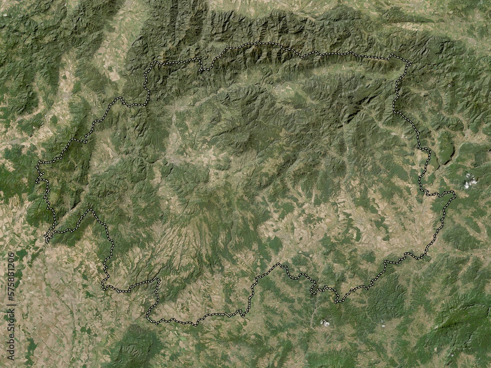 Banskobystricky, Slovakia. Low-res satellite. No legend Banskobystricky, Slovakia. Low-res satellite. No legend