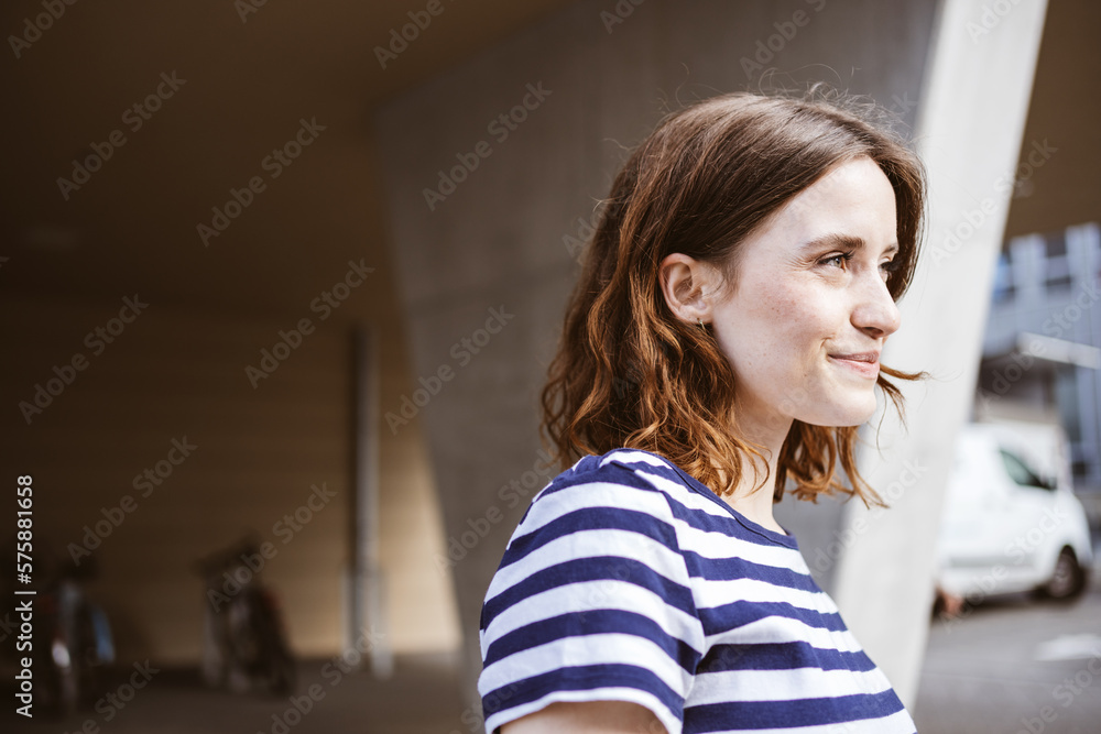Young Womans Casual Styled Portrait Young Womans Casual Styled Portrait