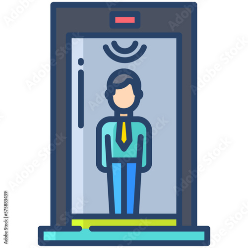 body scanner icon