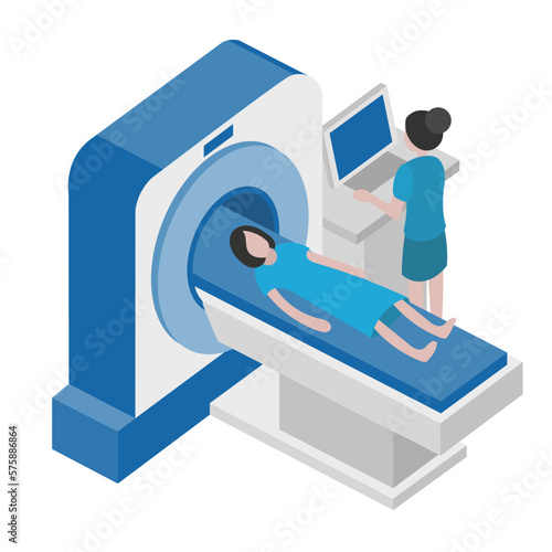 Medical Isometric Illustration