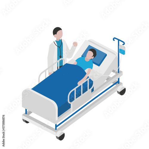 Medical Isometric Illustration