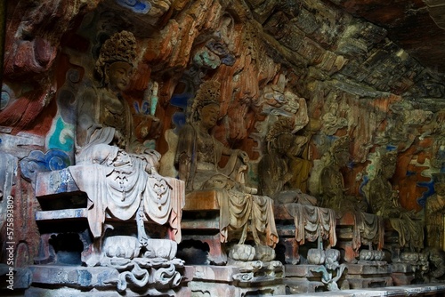 Dazu Stone Carving Baoding Hill photo