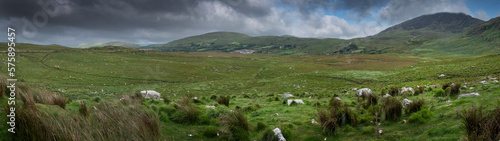 Connemara. Ireland. Westcoast. Panorama. Ring of Kerry.