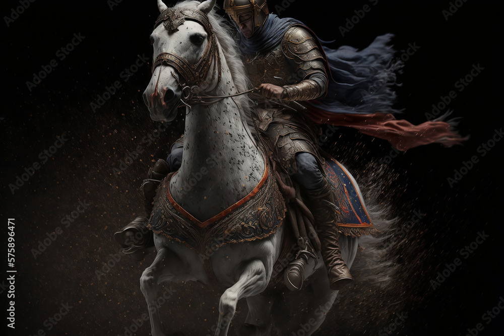 middle eastern style cavalry, generative ai middle eastern style cavalry, generative ai