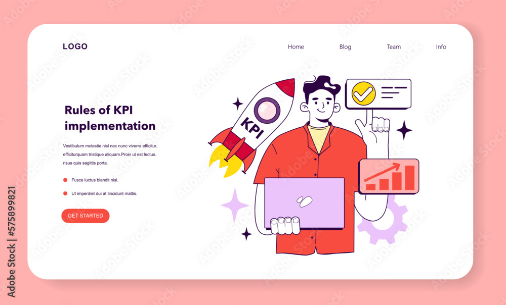 Leading key performance indicators implementation rules for company Leading key performance indicators implementation rules for company