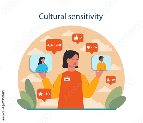 Cultural sensitivity. Human resources manager soft skills. HR agent