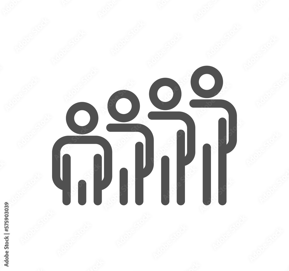 Business people and pictogram icon outline and linear symbol.
Business people and pictogram icon outline and linear symbol.