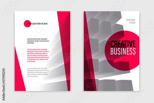 A4 format brochure or flyer...