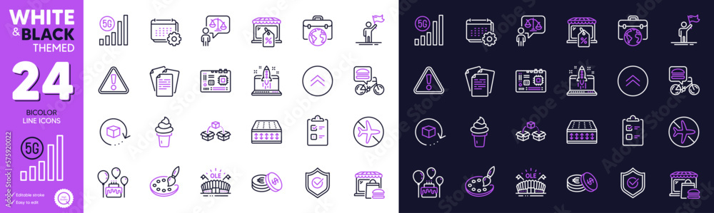 Lawyer, 5g wifi and Flexible mattress line icons for website, printing. Collection of Start business, Cake, Motherboard icons. Leadership, Palette, Flight mode web elements. Checklist. Vector Lawyer, 5g wifi and Flexible mattress line icons for website, printing. Collection of Start business, Cake, Motherboard icons. Leadership, Palette, Flight mode web elements. Checklist. Vector