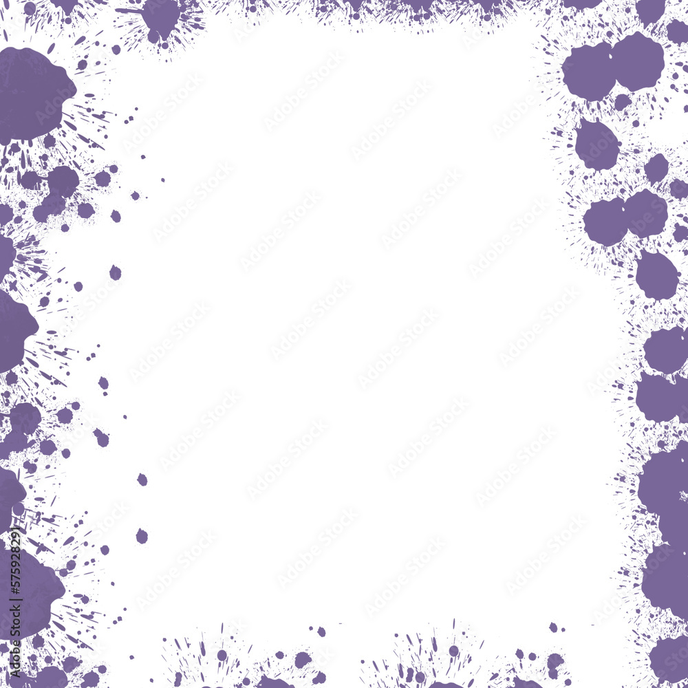 grungy paint color splash drop, hand made creative splash or splatter stroke set isolated white background. Abstract grunge dirty stains group 