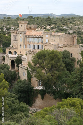 Château de la Barben (Provence-Alpes-Côte-d'Azur, Bouches-du-Rhône, France)