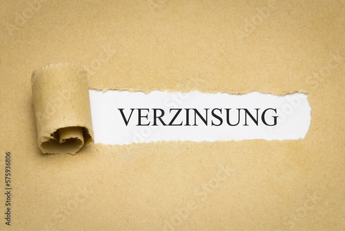 Verzinsung photo