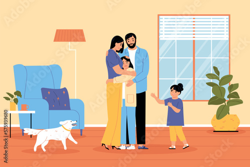 Family Child Support Composition