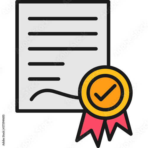 Certificate Icon