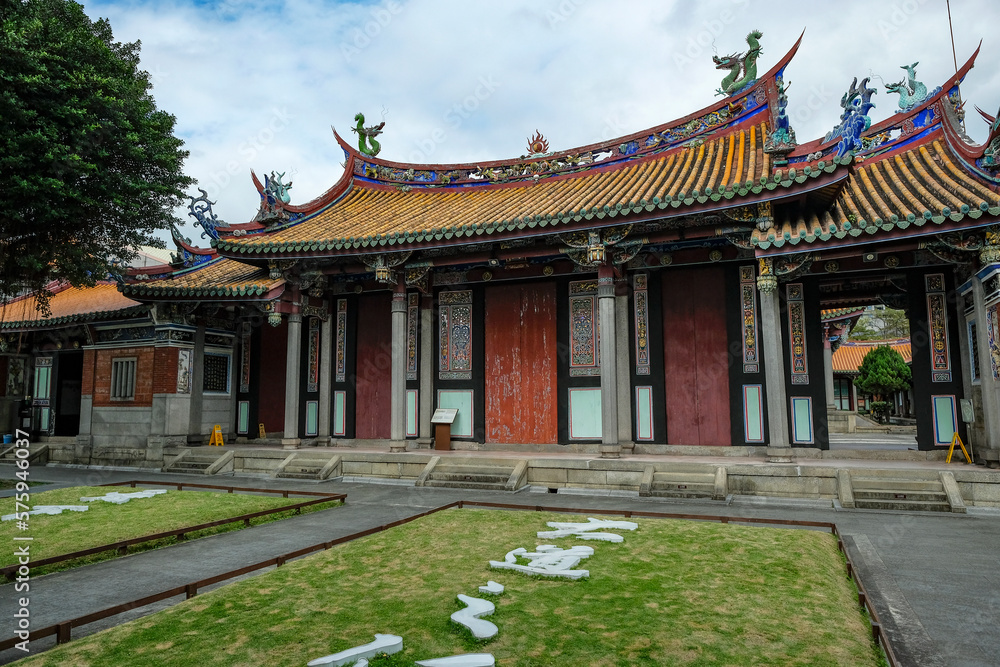 The Taipei Confucius Temple is a Confucian temple in Datong District, Taipei, Taiwan. The Taipei Confucius Temple is a Confucian temple in Datong District, Taipei, Taiwan.