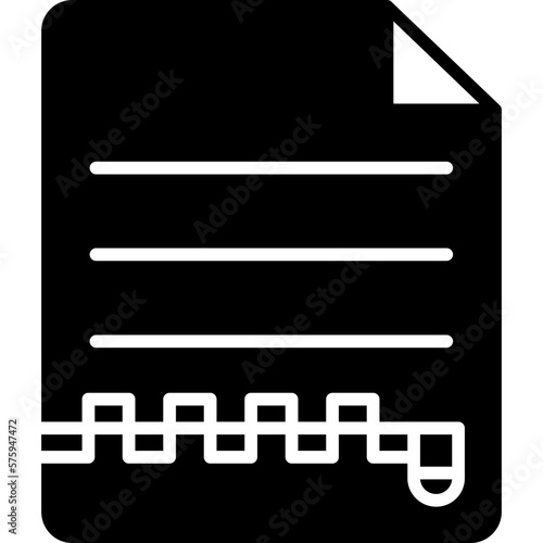 Zip File Icon
