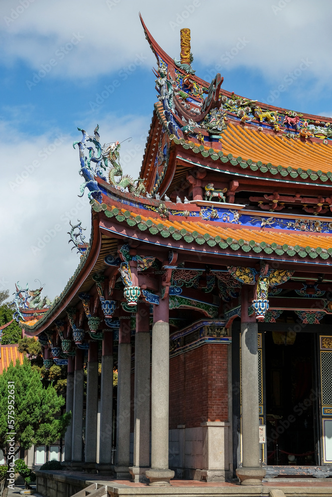 The Taipei Confucius Temple is a Confucian temple in Datong District, Taipei, Taiwan. The Taipei Confucius Temple is a Confucian temple in Datong District, Taipei, Taiwan.