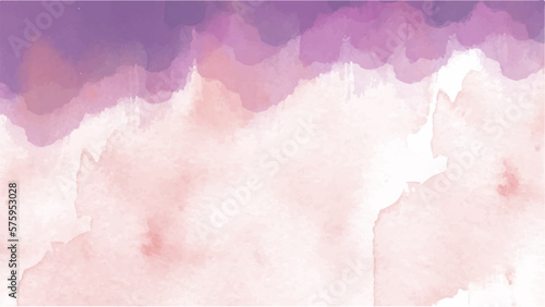 Abstract purple watercolor background for your design  watercolor background concept  vector.