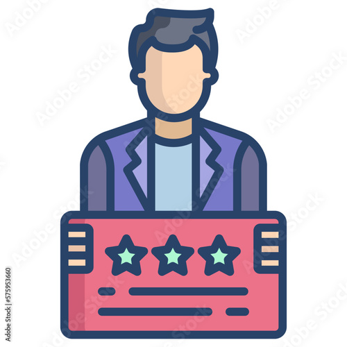 presidential candidate  icon