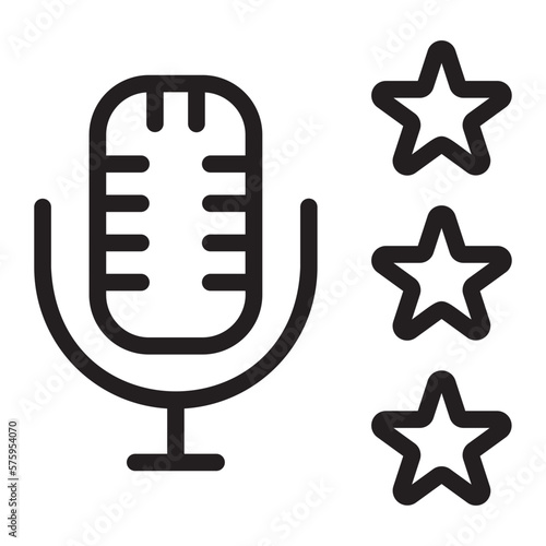 rating line icon