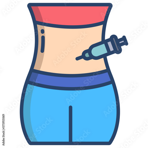 IVF injection icon