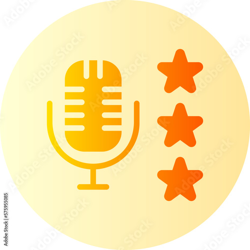 rating gradient icon