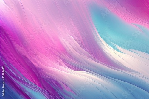 Abstract background art, pink, purple and blue gradient paint. Generative AI