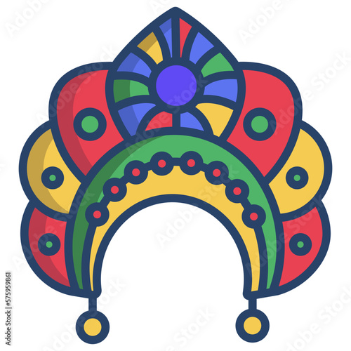 Kokoshnik icon
