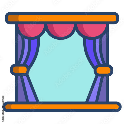 auditorium stage icon