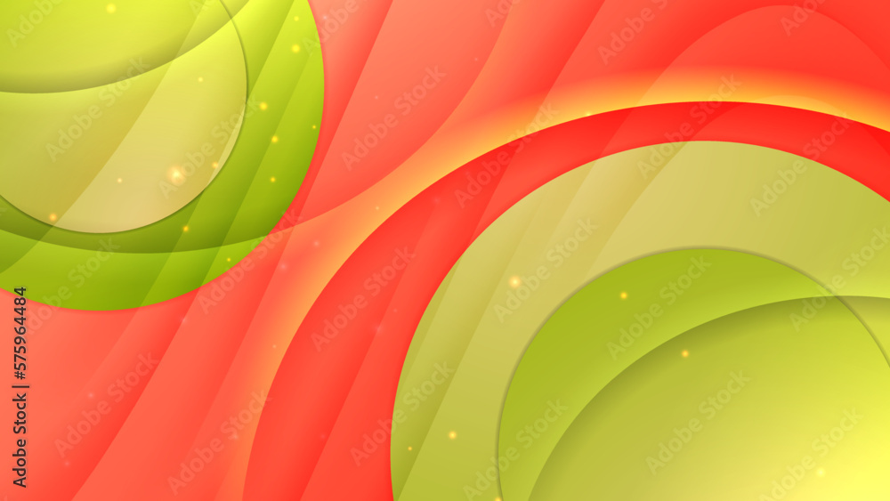 Contemporary Vector Design with Rainbow Spectrum Contemporary Vector Design with Rainbow Spectrum