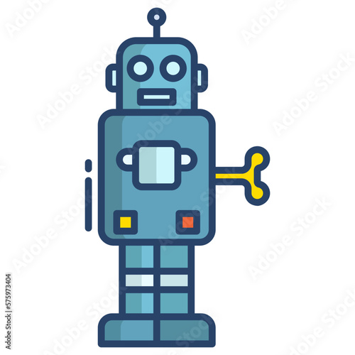 robot toy icon