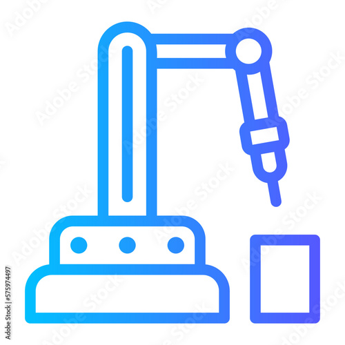 manipulator gradient icon