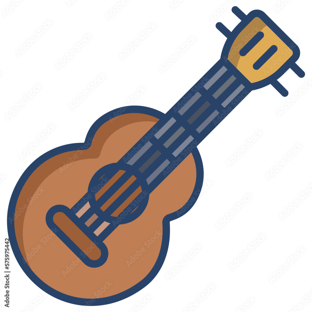 Fototapeta premium Ukulele icon