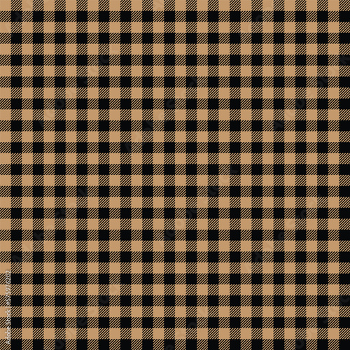 Seamless pattern of plaid. check fabric texture. striped textile print.Checkered gingham fabric seamless pattern. Vector seamless pattern.